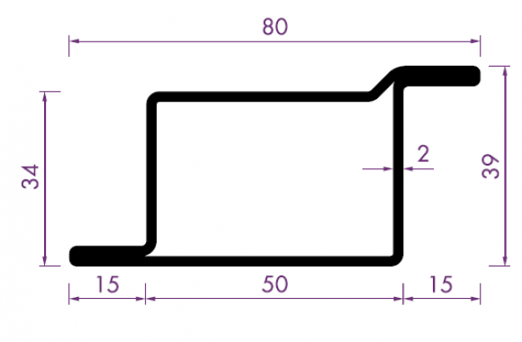 Raamprofiel 112 AA