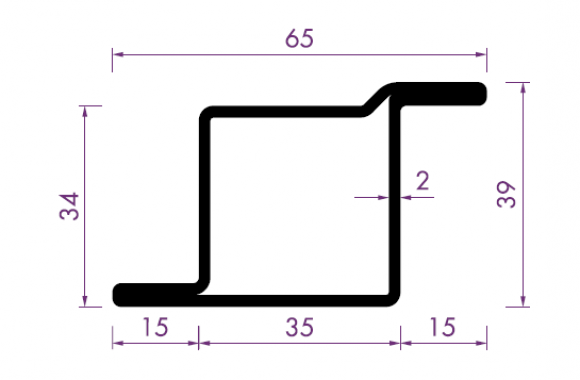 Profil de fenêtre 138 AA