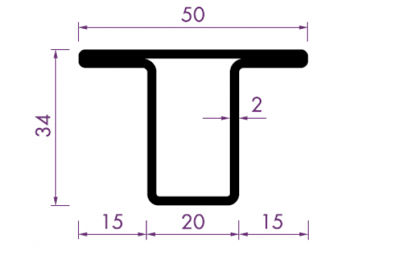 Profil de fenêtre 143 AA